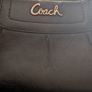 Coach Ashley Black Leather Wallet